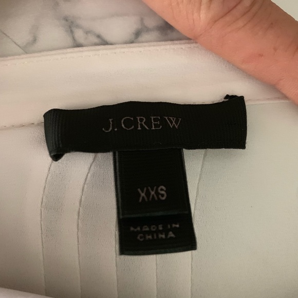 J.Crew White Blouse - Picture 5 of 6